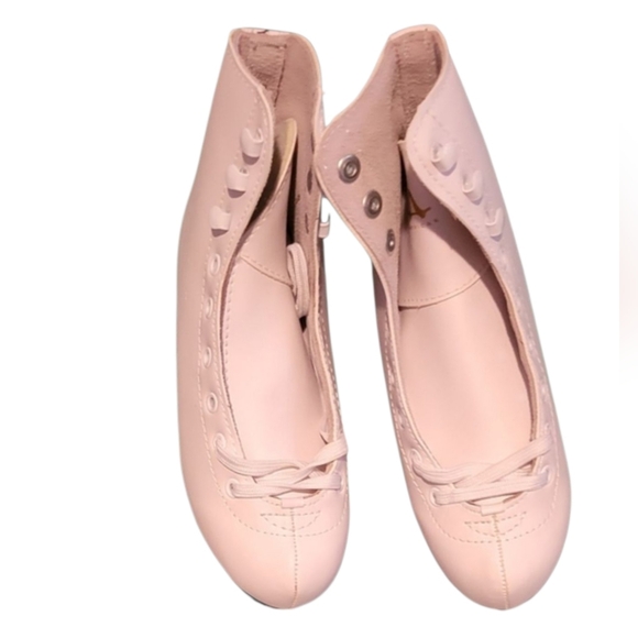 Kids/Girls AMERICAN ATHLETIC SHOE Leather Lined Figure Skates White Size 2 - Picture 4 of 12